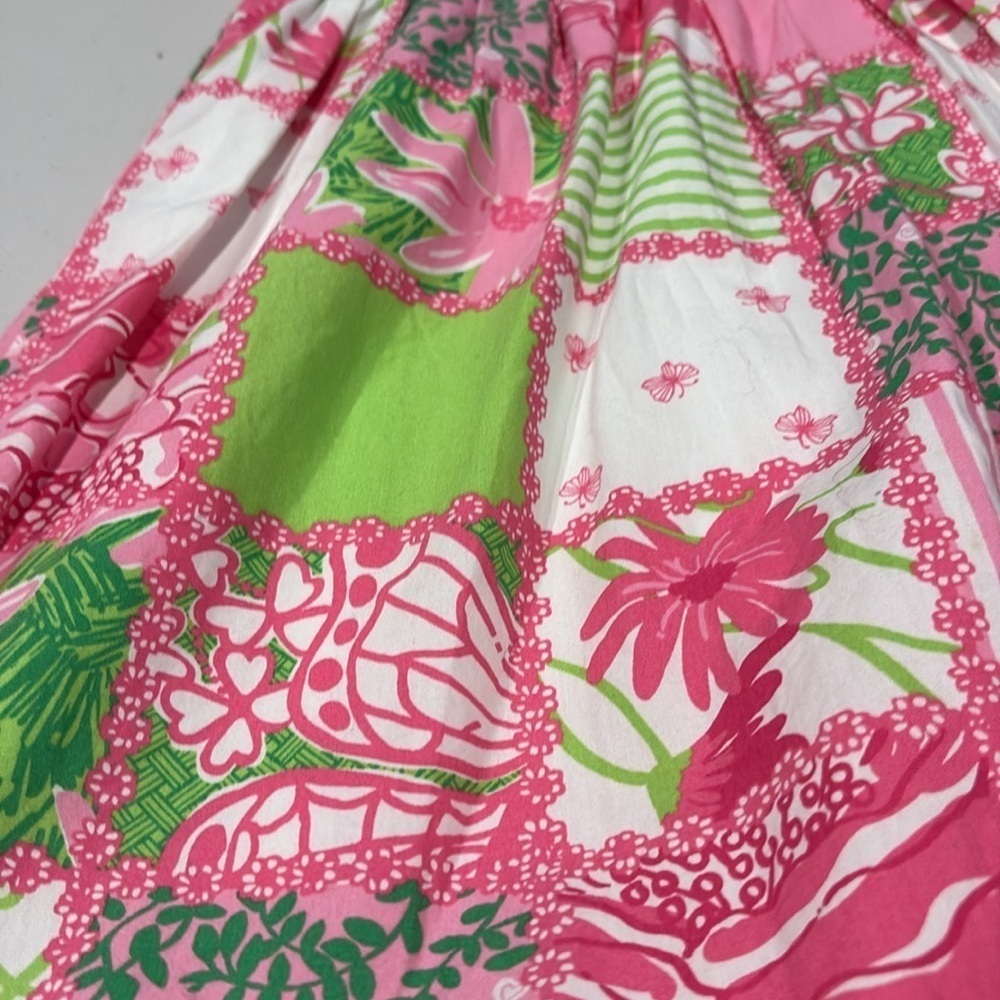 Lilly Pulitzer - girls patchwork dress - size 10 - Picture 11 of 13